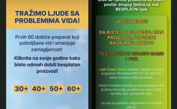 Lažne kapi za vid preplavile internet! Čuvajte se prevare i ozljede očiju!