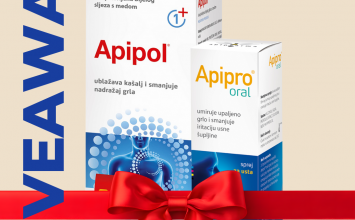 Adventsko darivanje je počelo - Apipharma poklanja paket za prvu pomoć kod nadraženog grla i kašlja! 
