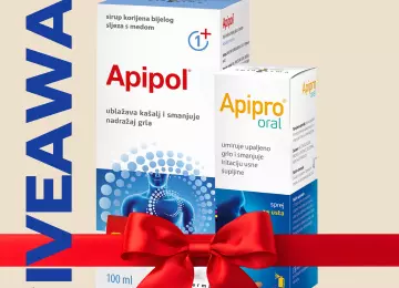 Adventsko darivanje je počelo - Apipharma poklanja paket za prvu pomoć kod nadraženog grla i kašlja! 