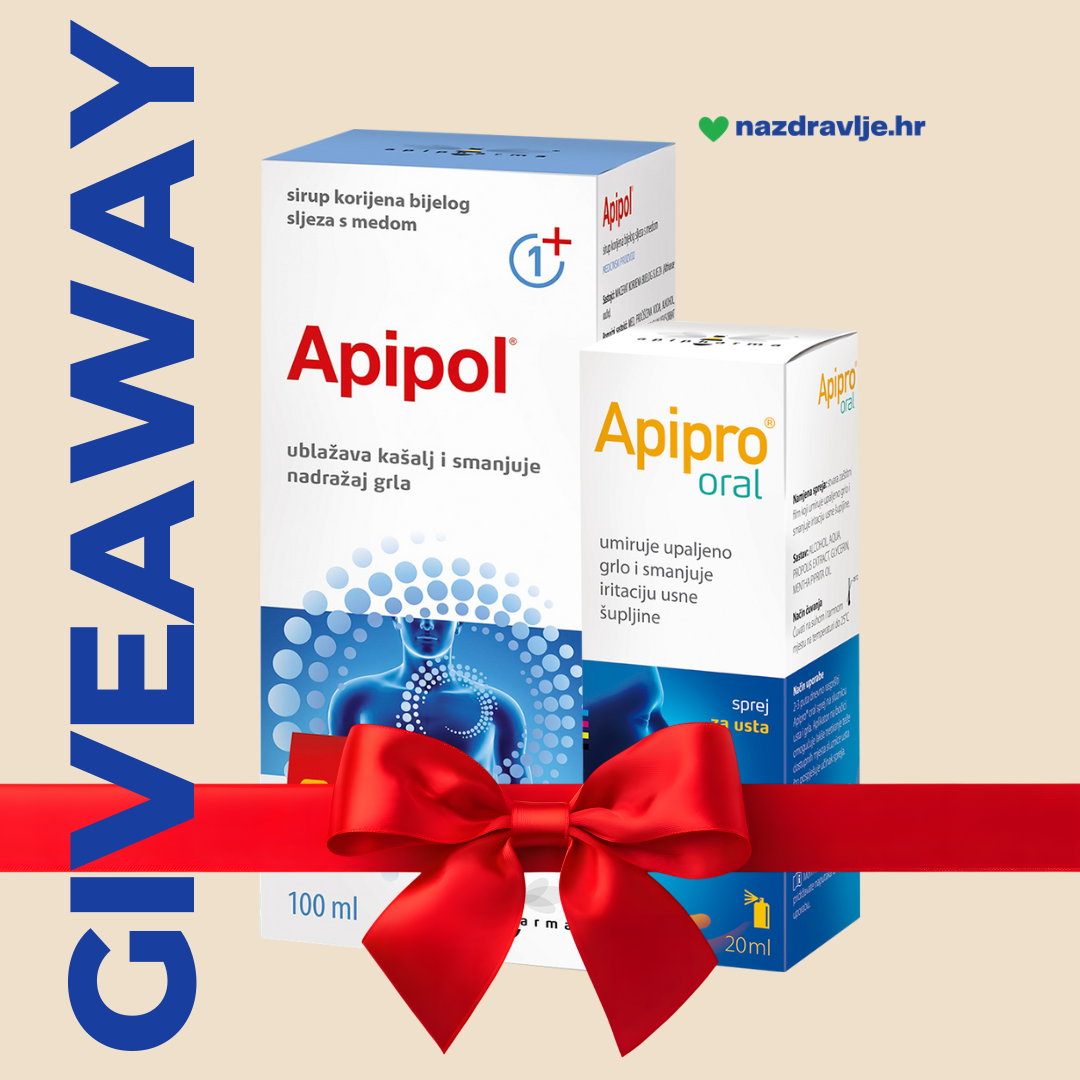 Adventsko darivanje je počelo - Apipharma poklanja paket za prvu pomoć kod nadraženog grla i kašlja! 